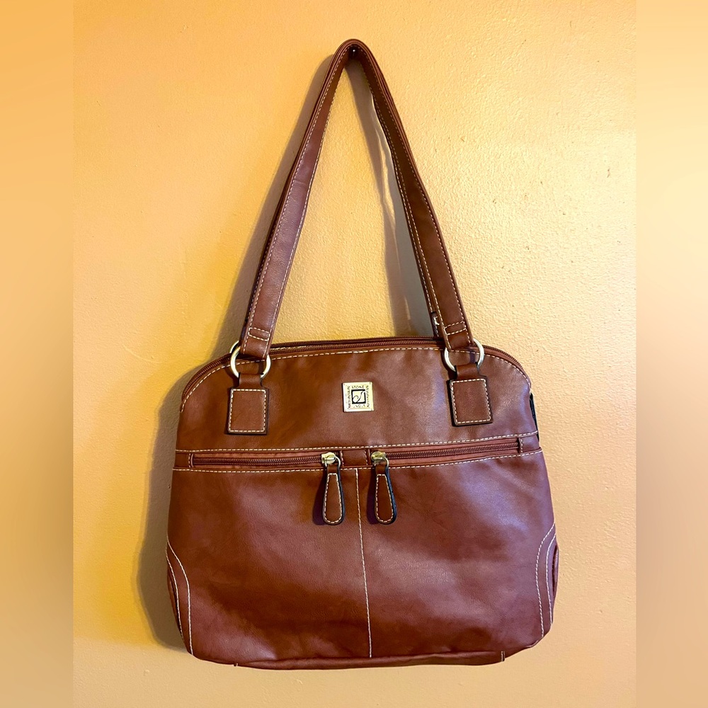 Stone Mountain Shoulder Bag Mini Tote Real Leather
